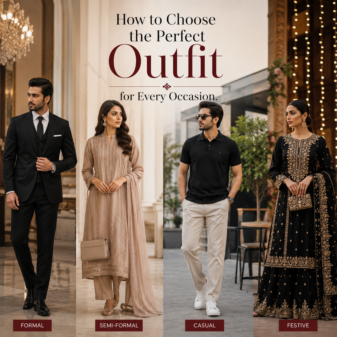 How to Choose the Perfect Outfit for Every Occasion.