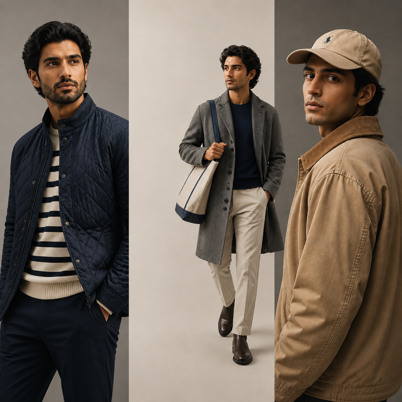 Riwayat Wear Men's Fashion Collection featuring premium jackets, coats, sweaters, and casual wear designed for modern style and everyday comfort.