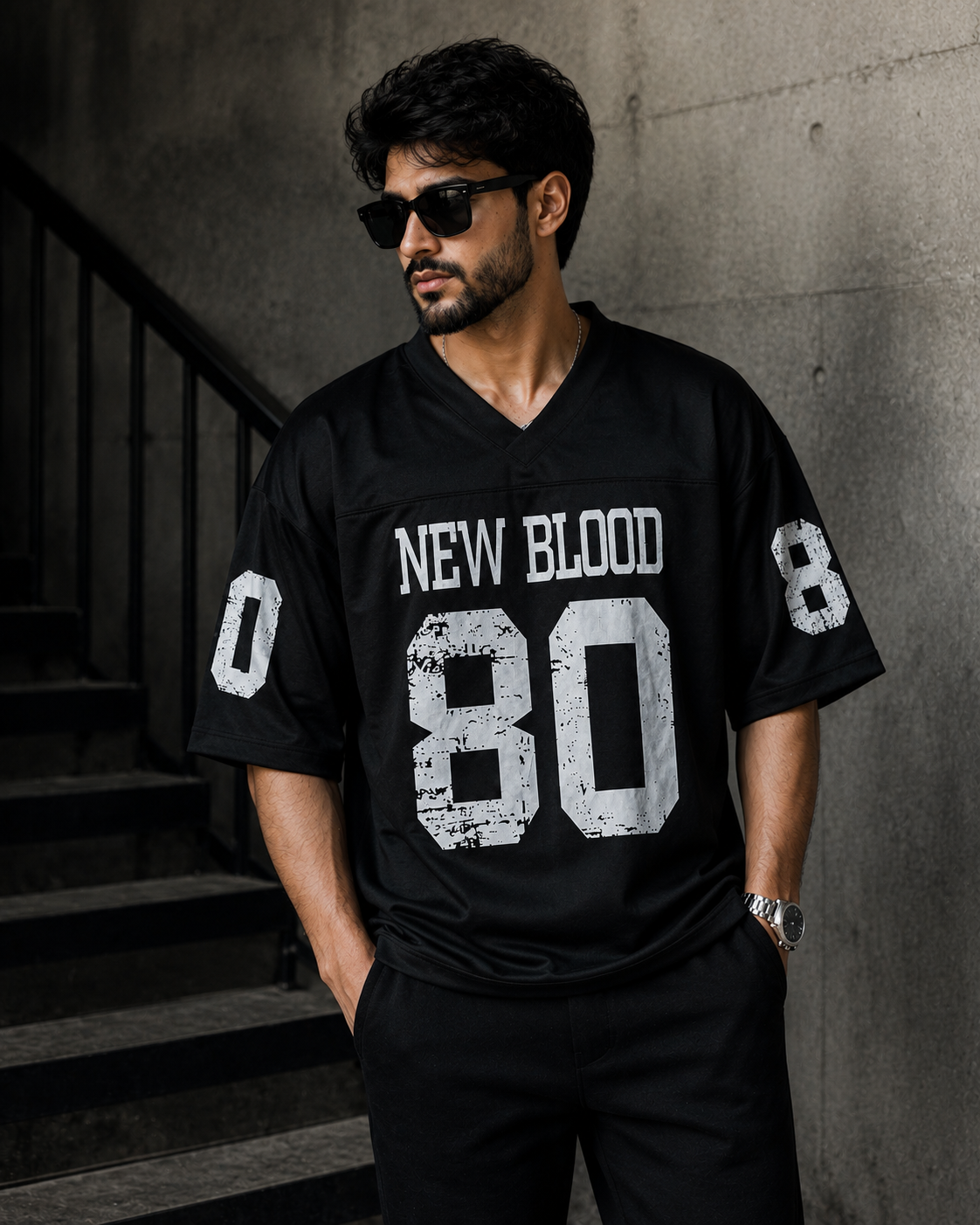 Oversized Graphic T-Shirt for Men | Trendy Streetwear
