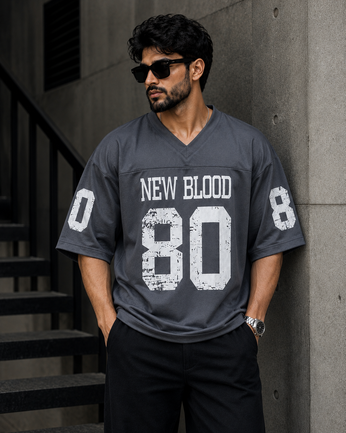 Oversized Graphic T-Shirt for Men | Trendy Streetwear