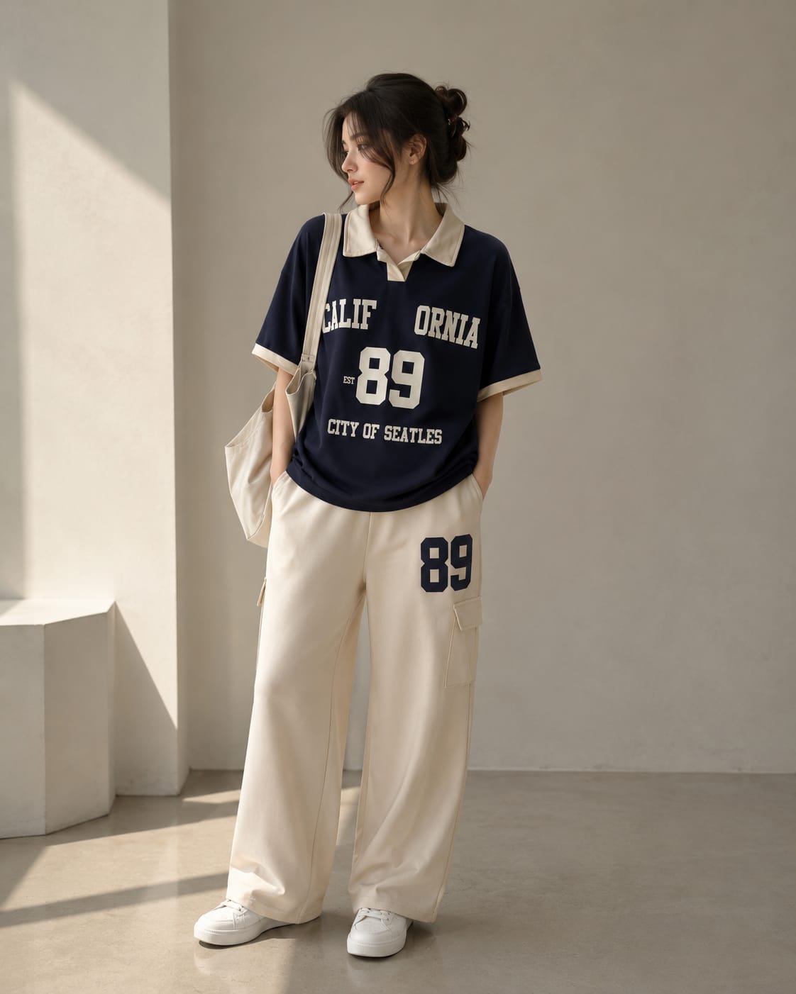 Trending Graphic Co-Ord Set for Women – Oversized Streetwear